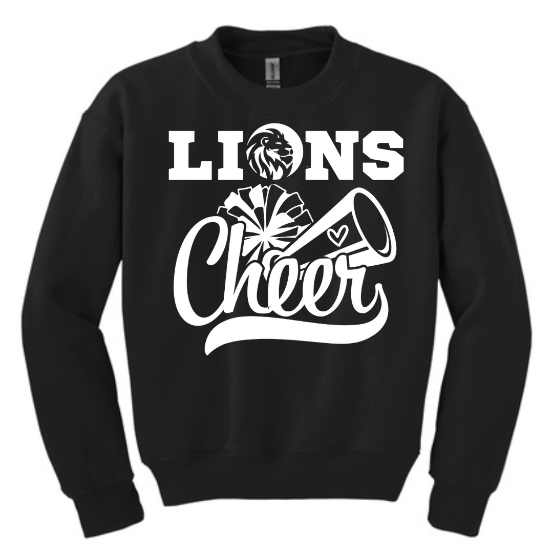C4 Lions Cheer Crewneck Sweatshirt - Gals and Dogs Boutique Limited