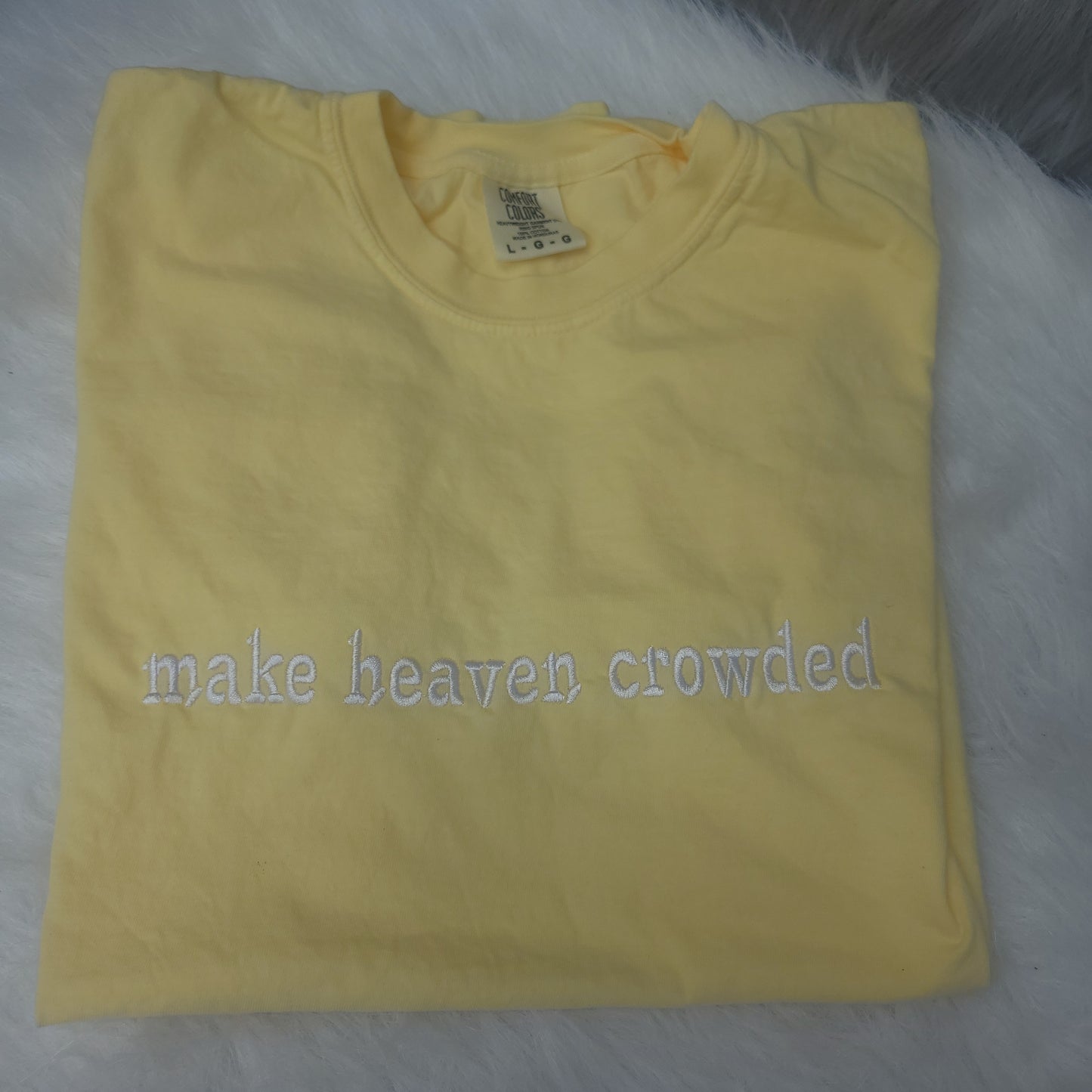 Threads of Faith Embroidered T-shirt Line