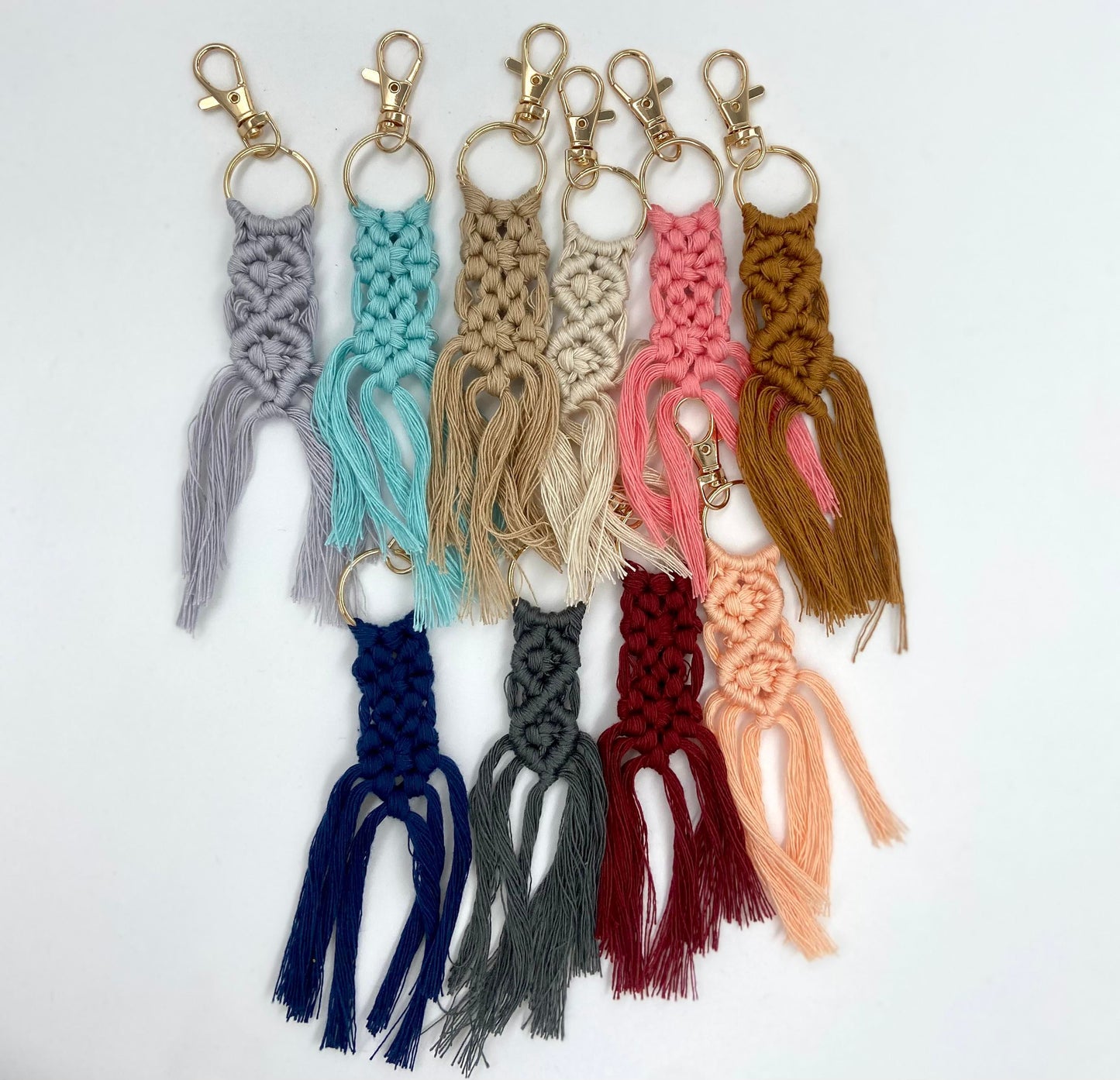 Macrame Keyring - Gals and Dogs Boutique Limited