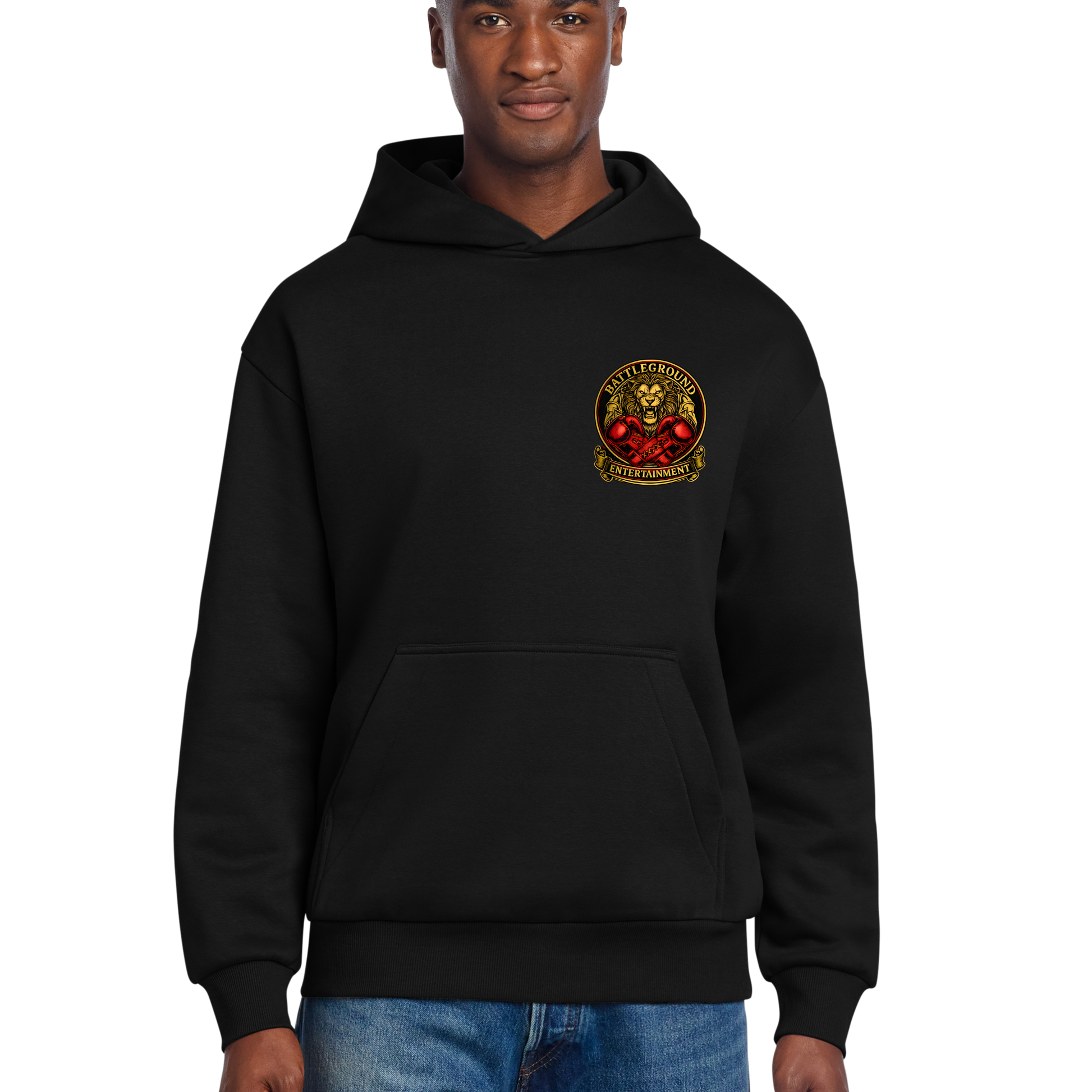 Battleground Entertainment Lion Boxing Hoodie - Gals and Dogs Boutique Limited
