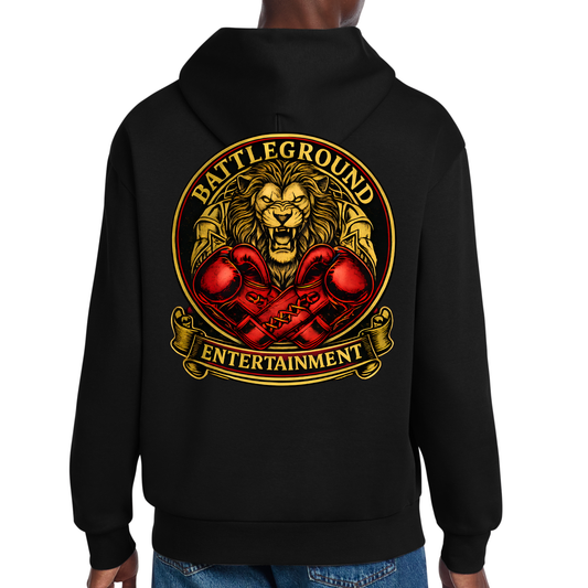 Battleground Entertainment Lion Boxing Hoodie - Gals and Dogs Boutique Limited