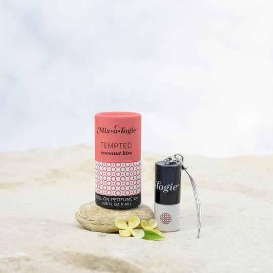 Tempted (coconut kiss) Keychain Mini Roll-On Perfume (1 mL)