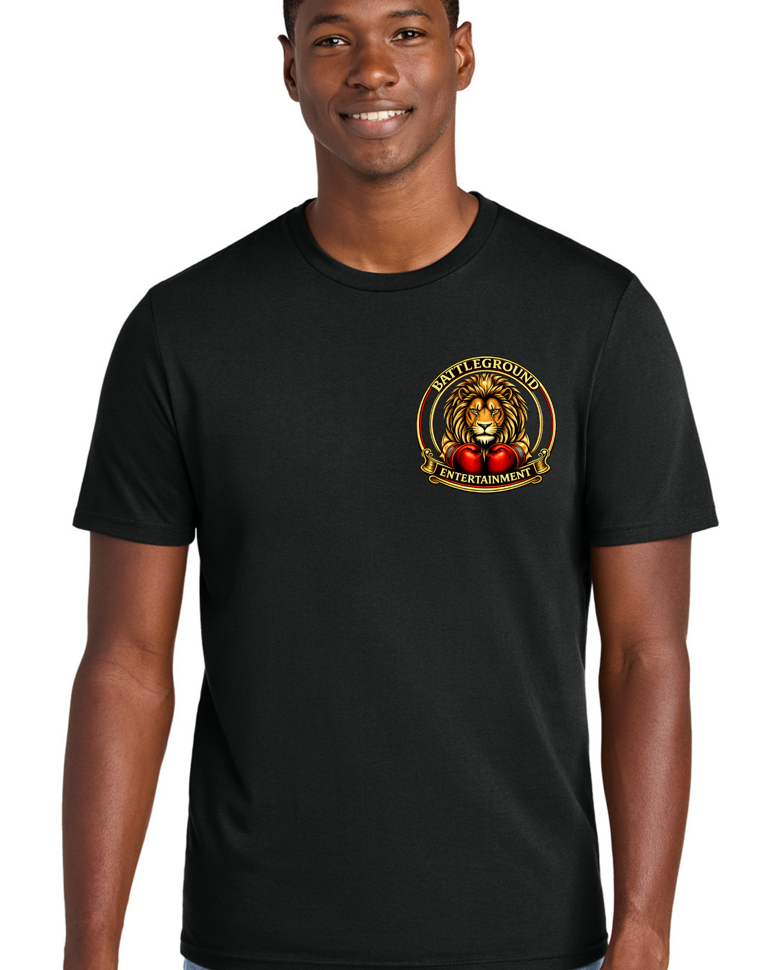 Battleground Entertainment Lion Boxing T-Shirt - Gals and Dogs Boutique Limited