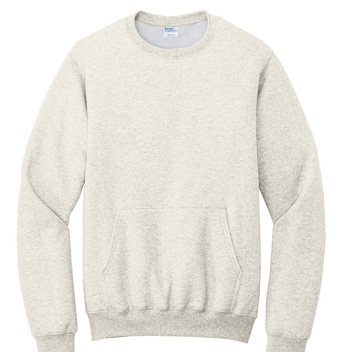 Golden Retriever Santa Boop Pocket Crewneck Sweatshirt