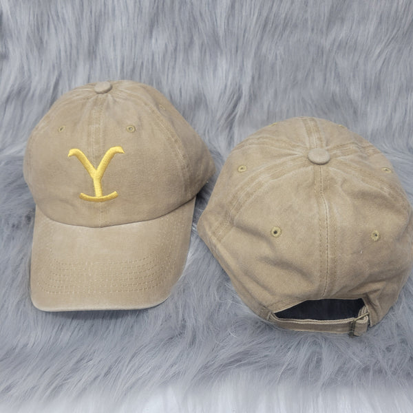 Yellowstone Dutton Ranch Embroidered Y Hat