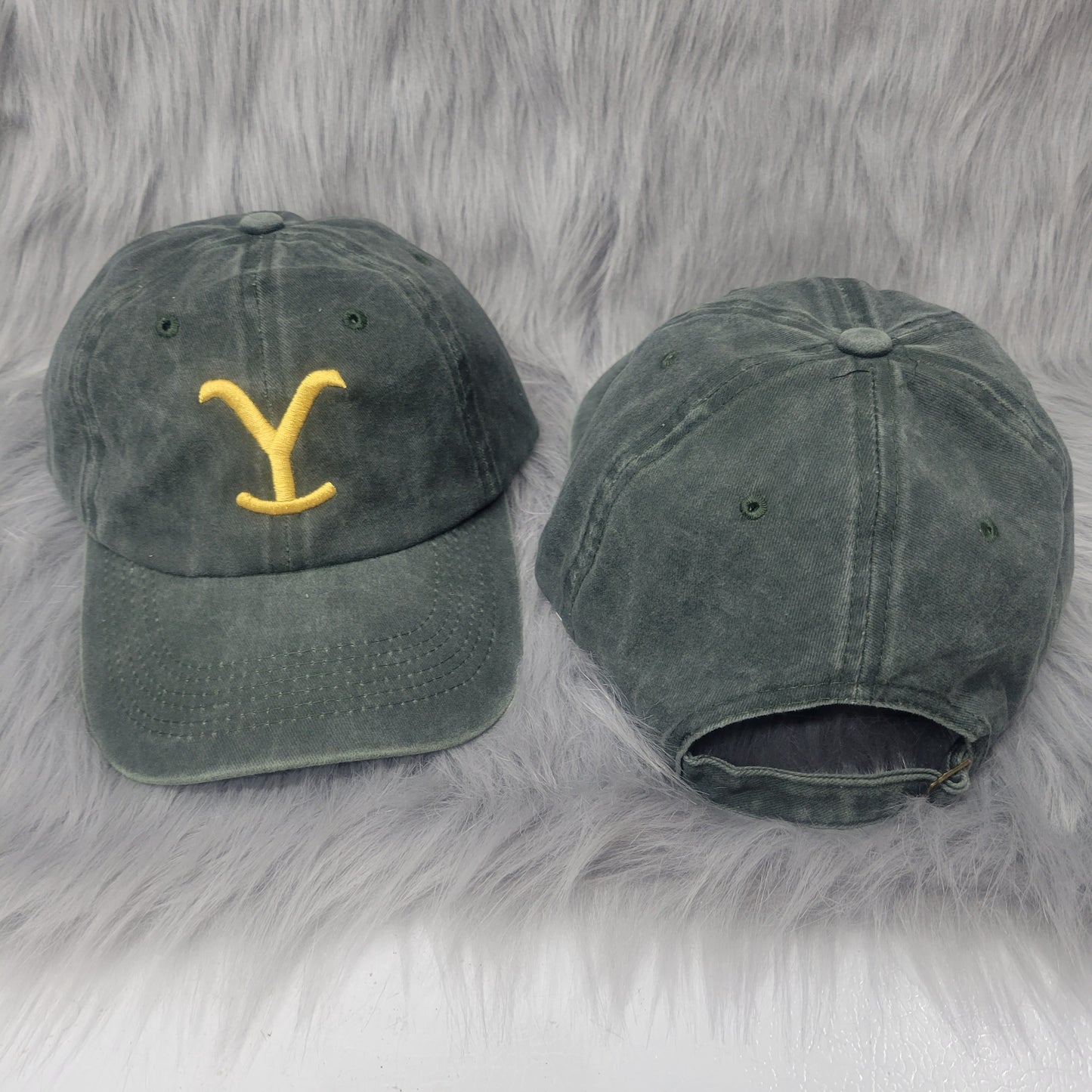 Yellowstone Dutton Ranch Embroidered Y Hat - Gals and Dogs Boutique Limited