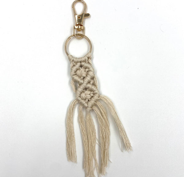 Macrame Keyring - Gals and Dogs Boutique Limited
