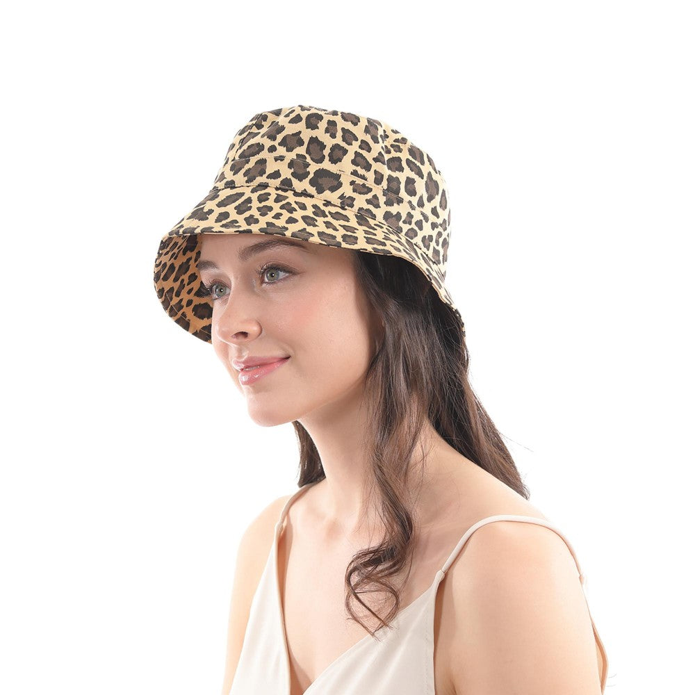 Leopard Print Bucket Hat - Gals and Dogs Boutique Limited
