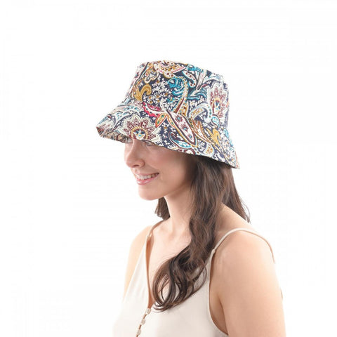 Paisley Print Bucket Hat - Gals and Dogs Boutique Limited