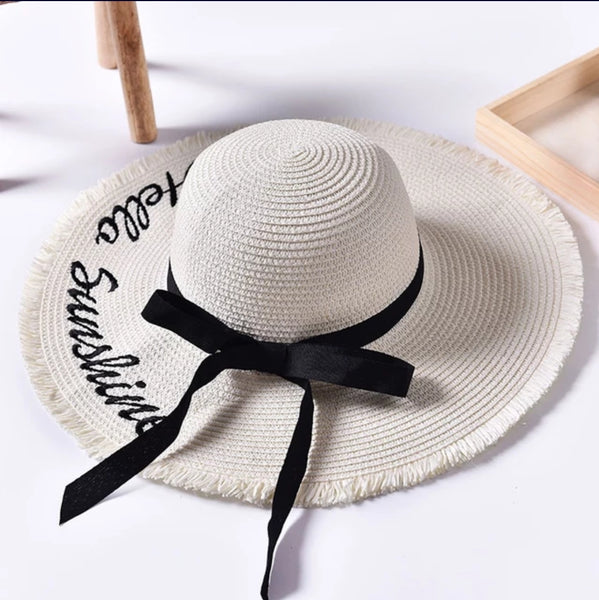 Hello Sunshine Roll up Sunhat - 6 color options - Gals and Dogs Boutique Limited