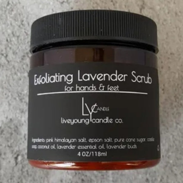 Exfoliating Lemon or Lavender Scrub for Hands & Feet - Gals and Dogs Boutique Limited