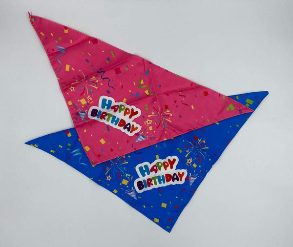 Happy Birthday Bandana - Gals and Dogs Boutique Limited