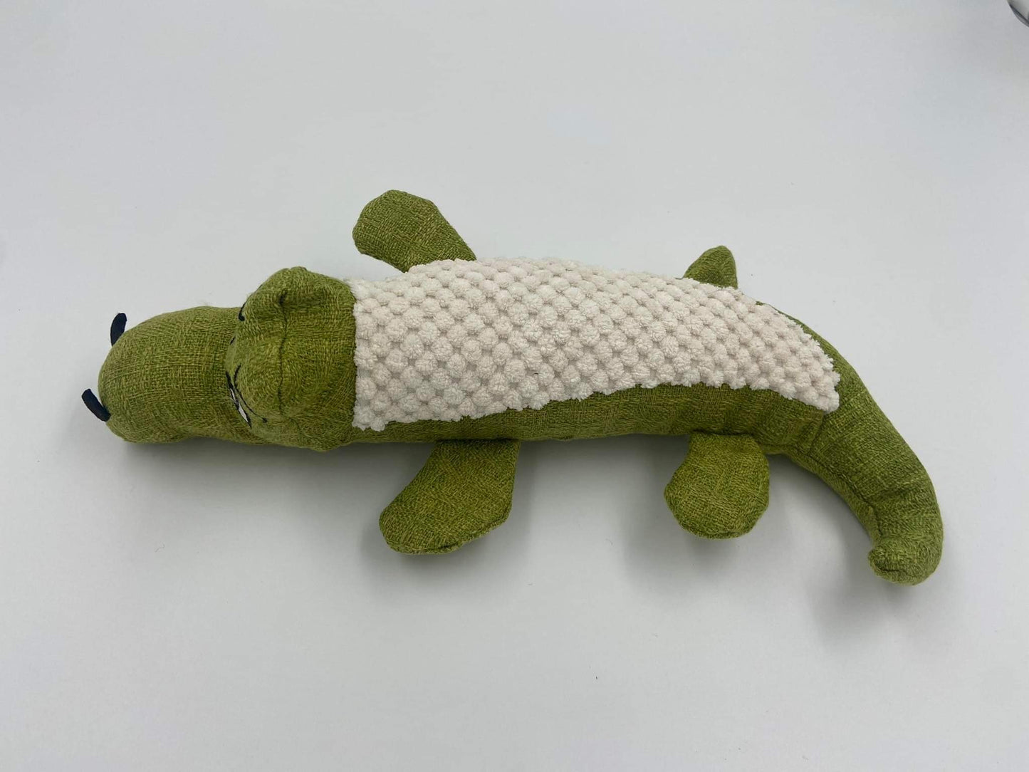 Plush Crocodile Pet Toy 🐊 - Gals and Dogs Boutique Limited