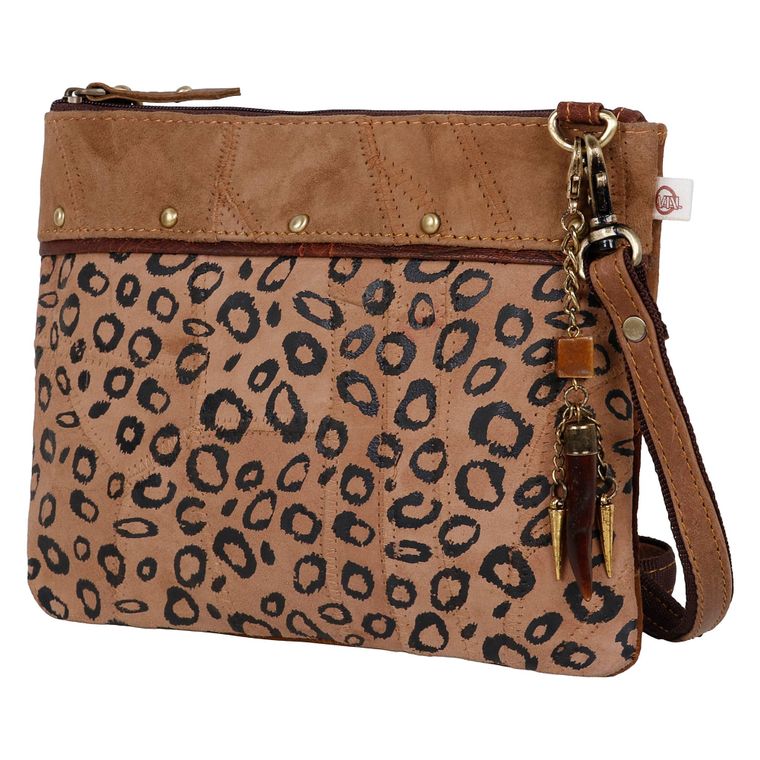 Leopard - Upcycled Genuine Leather - Gals and Dogs Boutique Limited