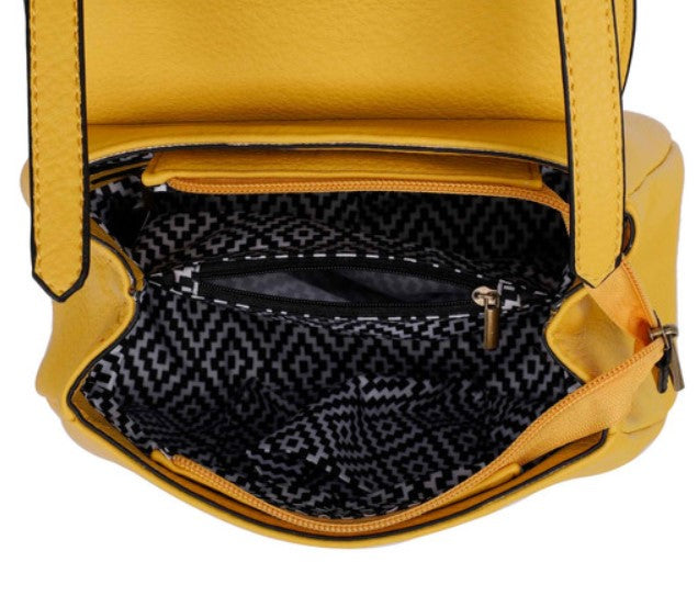 The Linda Satchel - Nutty Mustard - Gals and Dogs Boutique Limited